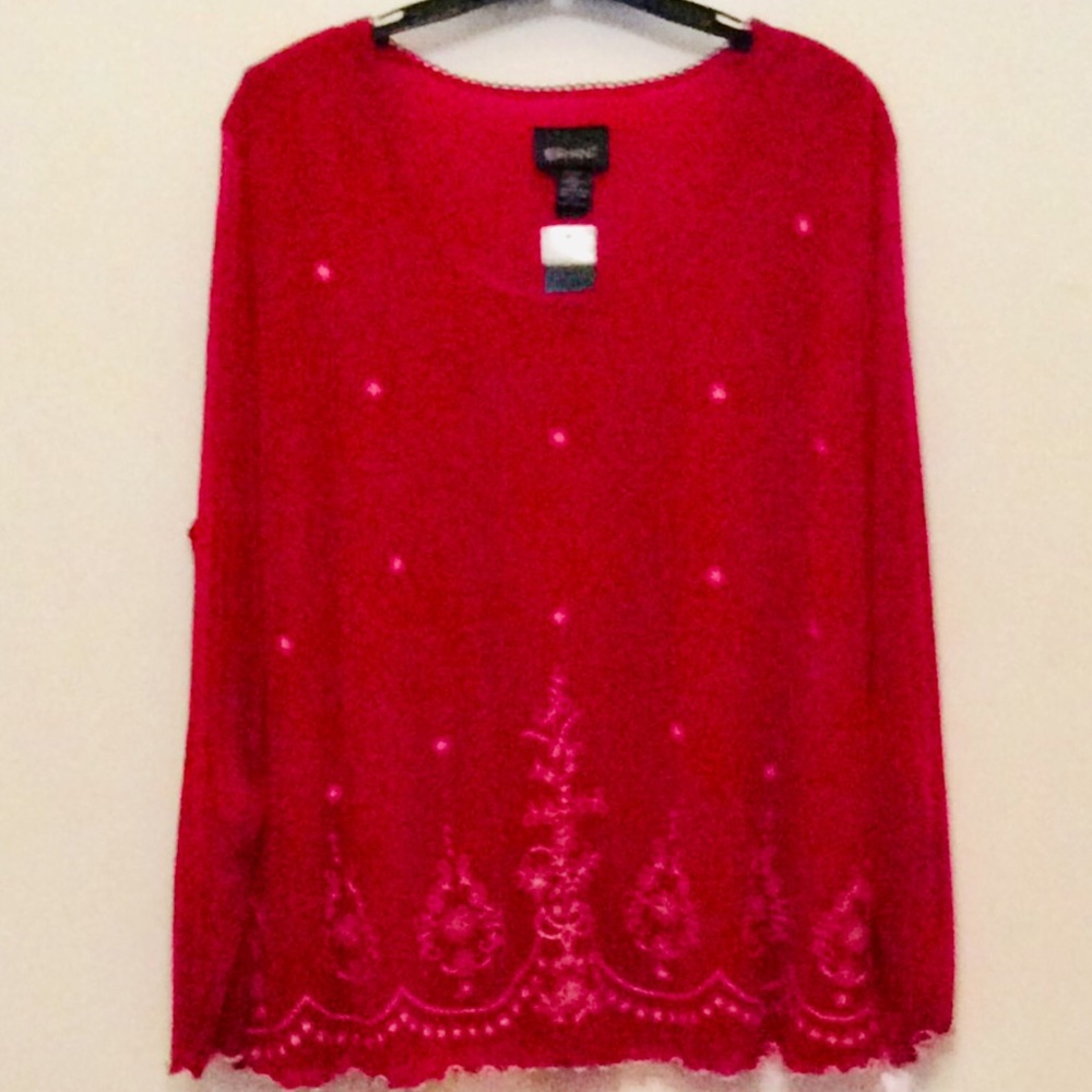 Lane Bryant Boho Romantic Fancy Dress Blouse - Picture 1 of 5